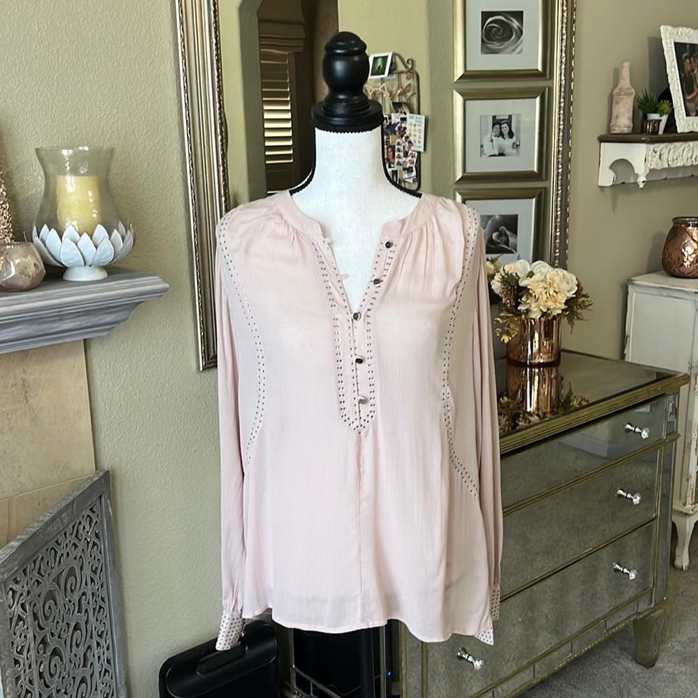 High/Low Jlo Rhinestone Blouse